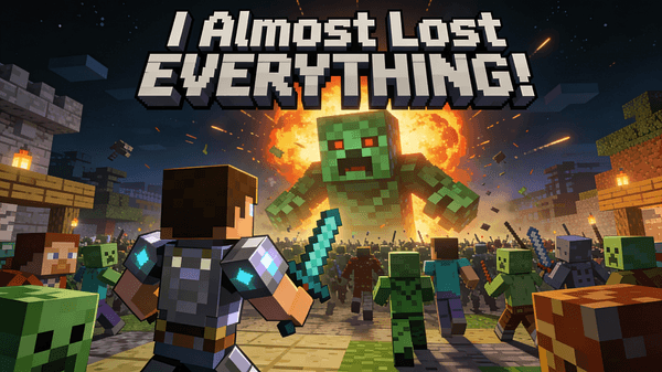 Minecraft 生存视频缩略图