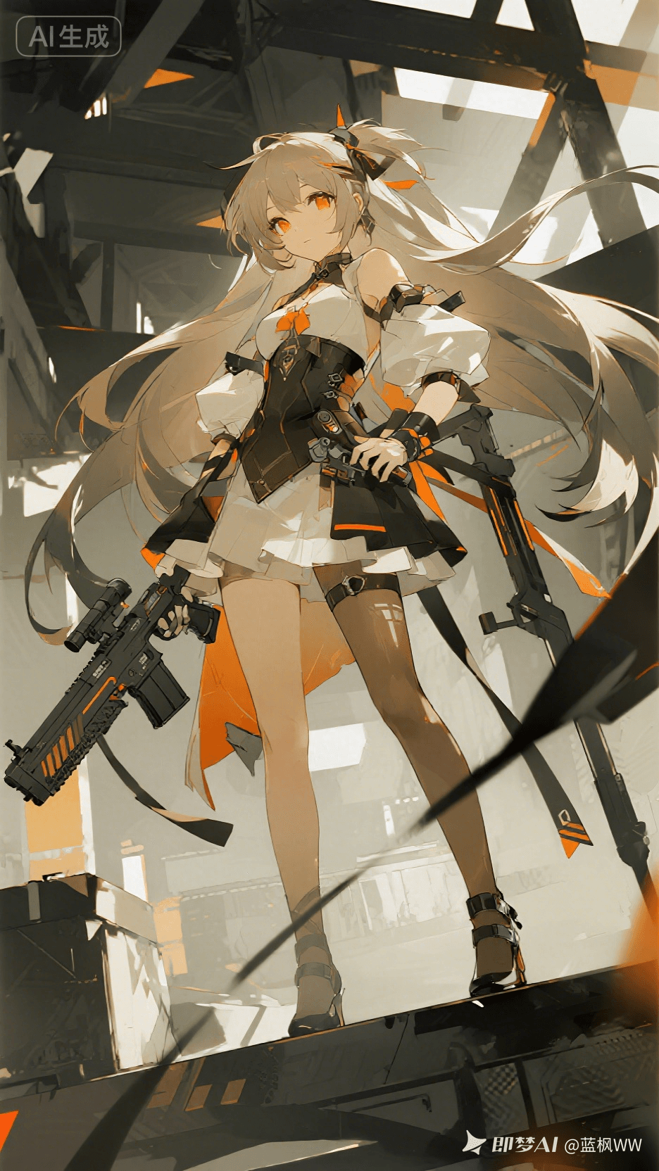 未来时空赛博少女